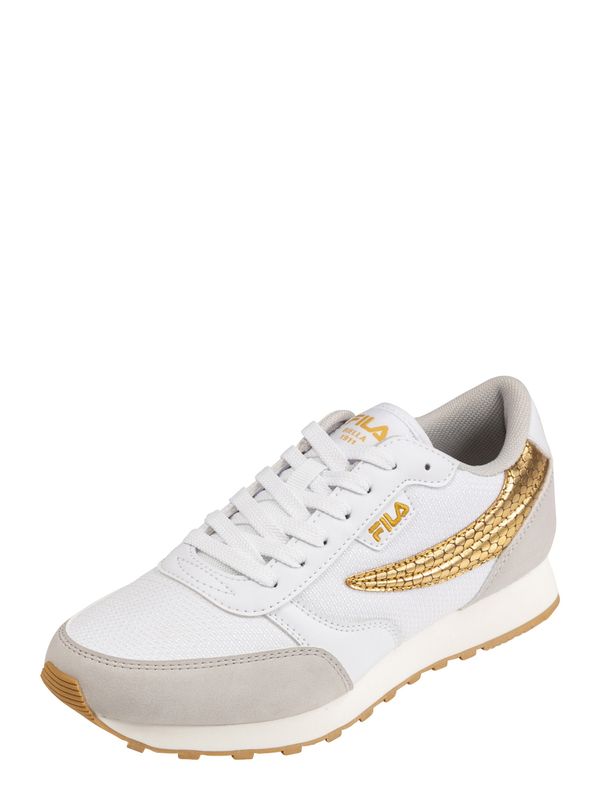 FILA FILA Niske tenisice 'ORBIT'  zlatna / bijela