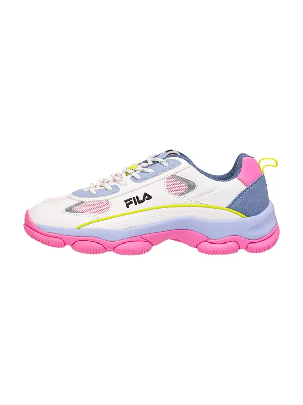FILA FILA Niske tenisice 'STRADA LUCID'  žuta / ljubičasto plava / roza / bijela
