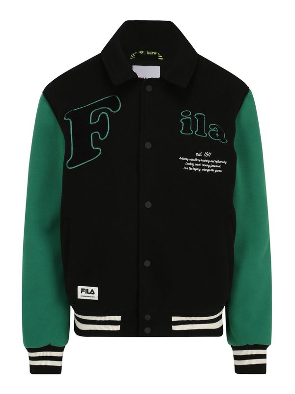 FILA FILA Prijelazna jakna 'TEHRAN'  zelena / crna / bijela