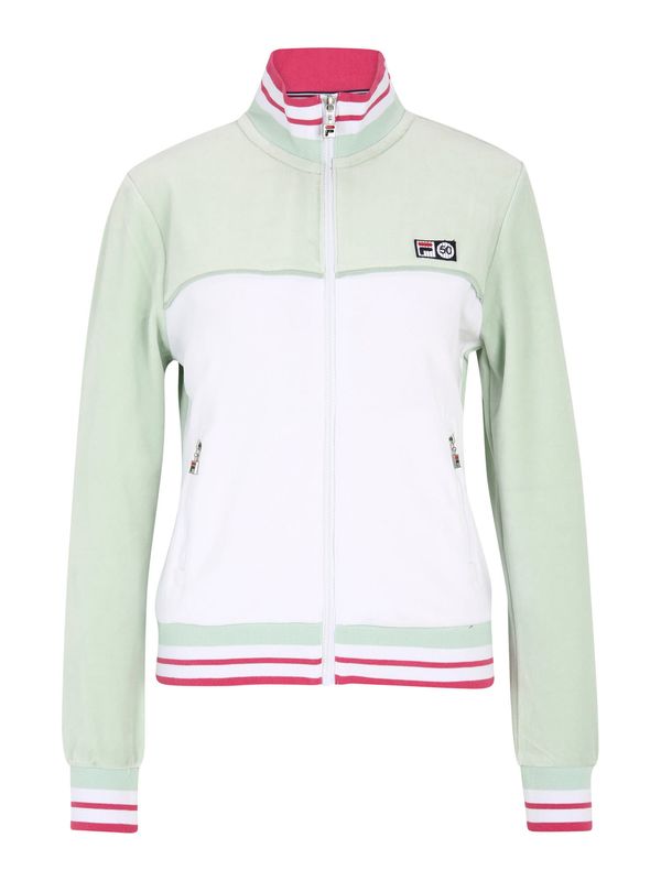 FILA FILA Prijelazna jakna 'ZABIZ'  svijetlozelena / roza / prljavo bijela