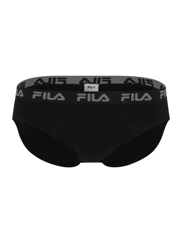 FILA FILA Slip  siva / crna