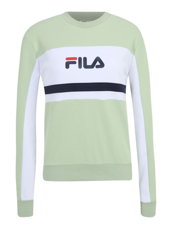 FILA FILA Sportska sweater majica 'LISHUI'  plava / svijetlozelena / crvena / bijela