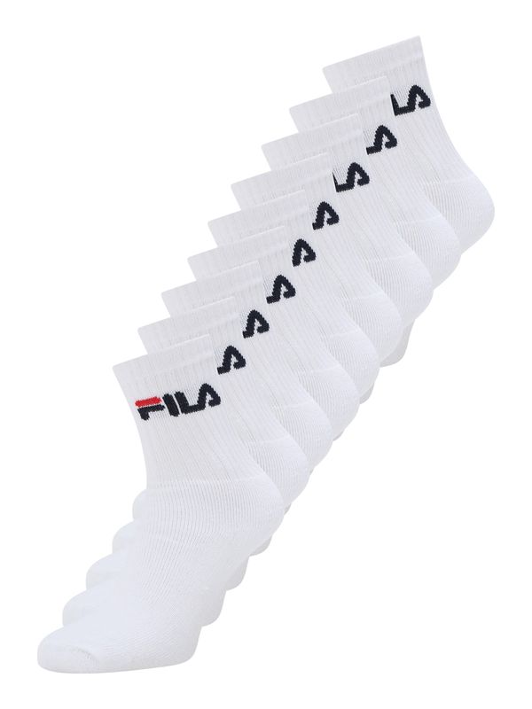 FILA FILA Sportske čarape  crvena / crna / bijela