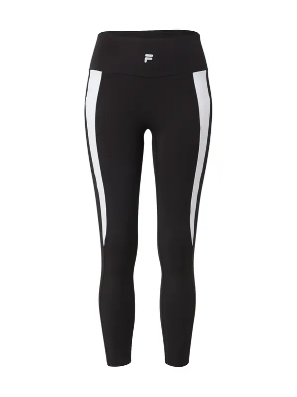 FILA FILA Sportske hlače 'Rabenau'  crna / bijela