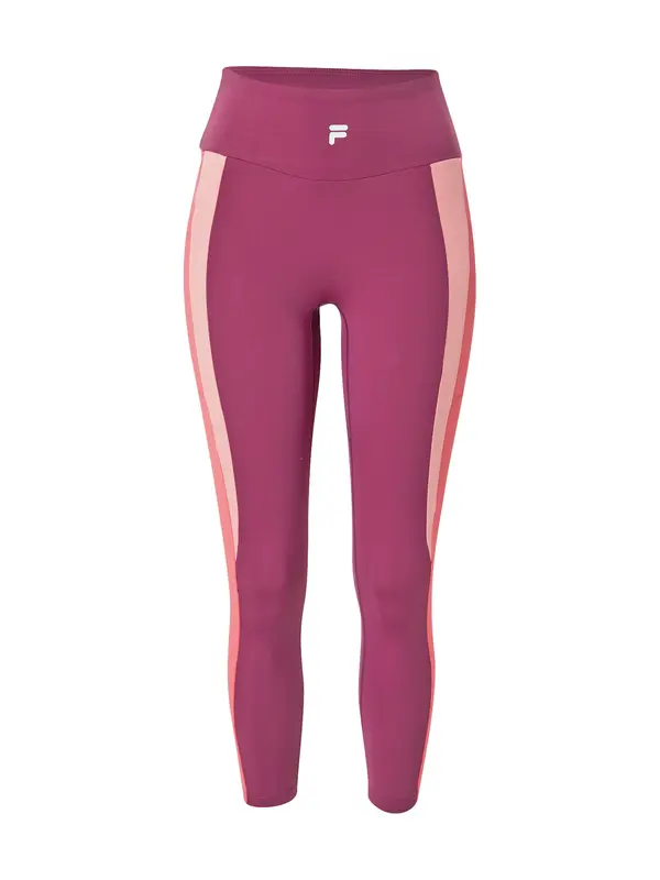 FILA FILA Sportske hlače 'Rabenau'  roza / roza / crvena ljubičasta / bijela