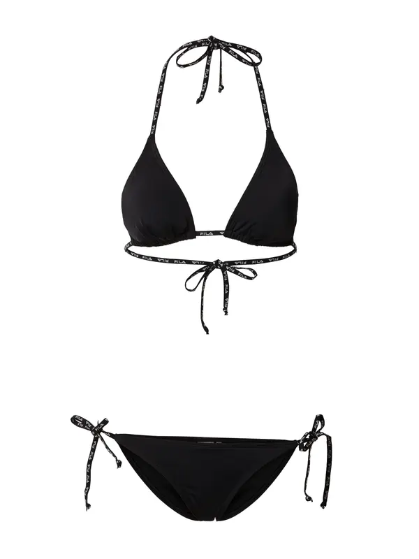 FILA FILA Sportski bikini 'Sibu'  crna / prljavo bijela
