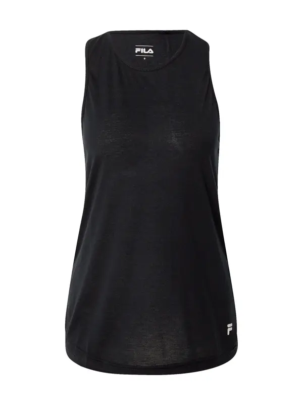 FILA FILA Sportski top  crna / bijela