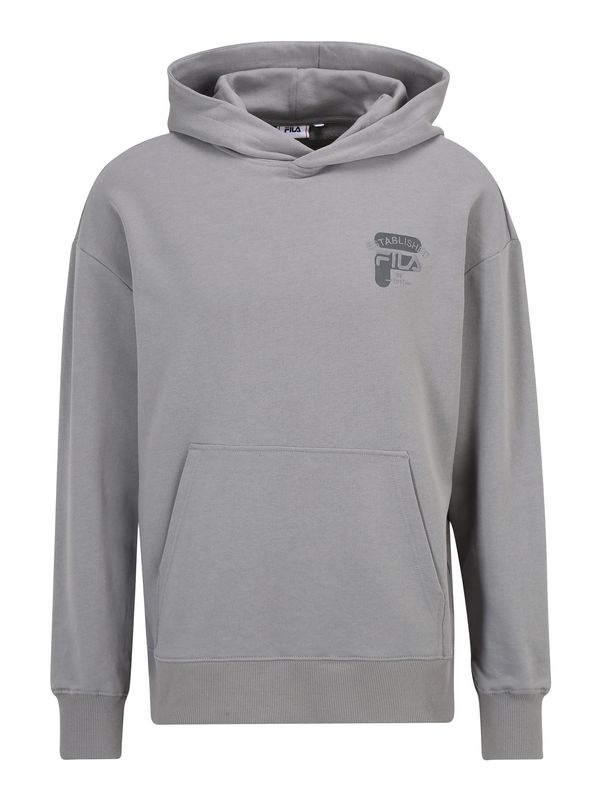 FILA FILA Sweater majica 'BAAR'  siva / tamo siva