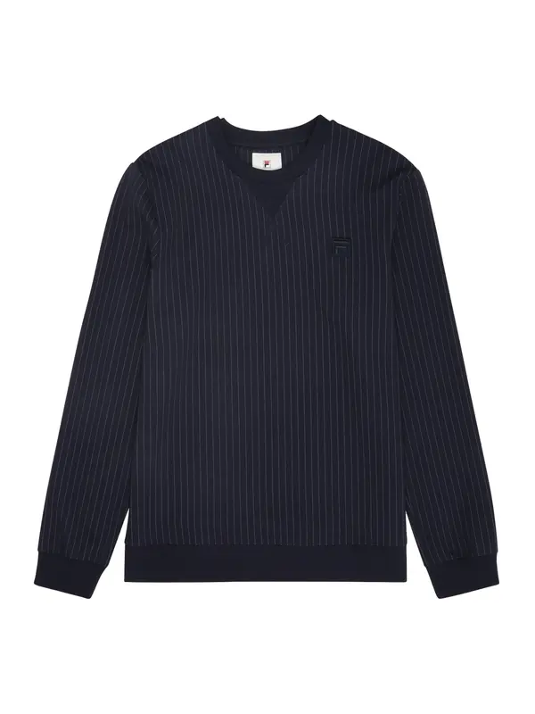 FILA FILA Sweater majica 'Brera'  noćno plava / bijela