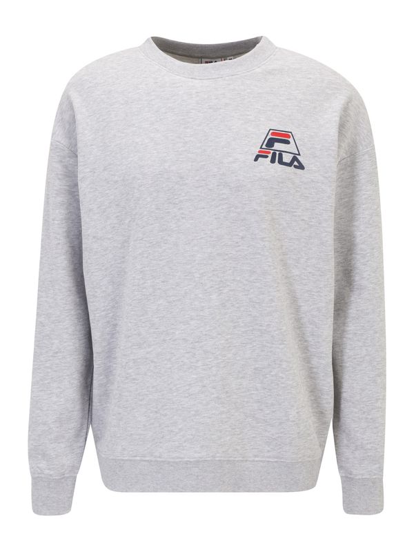 FILA FILA Sweater majica 'LAHTI'  mornarsko plava / siva melange / crvena