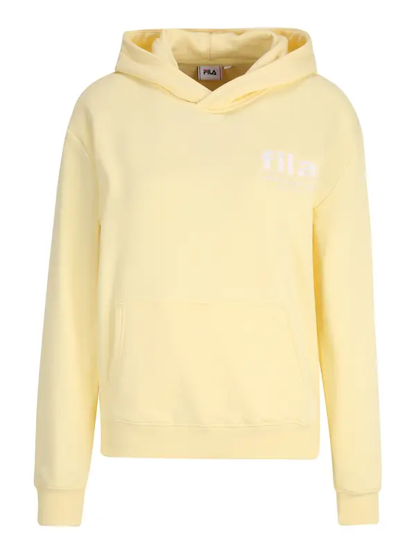 FILA FILA Sweater majica 'LIMA'  svijetložuta / bijela