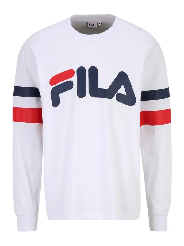 FILA FILA Sweater majica 'LUOHE'  mornarsko plava / crvena / bijela