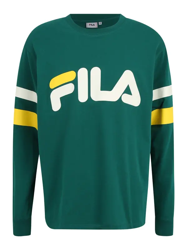 FILA FILA Sweater majica 'LUOHE'  žuta / zelena