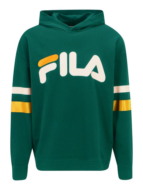 FILA FILA Sweater majica  smaragdno zelena / miks boja