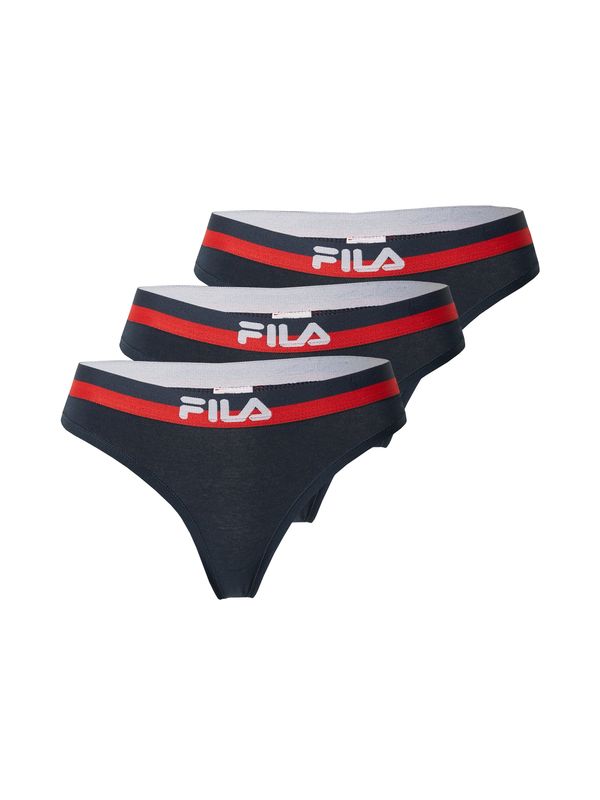 FILA FILA Tanga gaćice  mornarsko plava / crvena / bijela