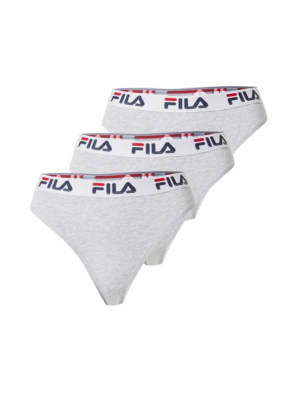 FILA FILA Tanga gaćice  tamno plava / siva melange / crvena