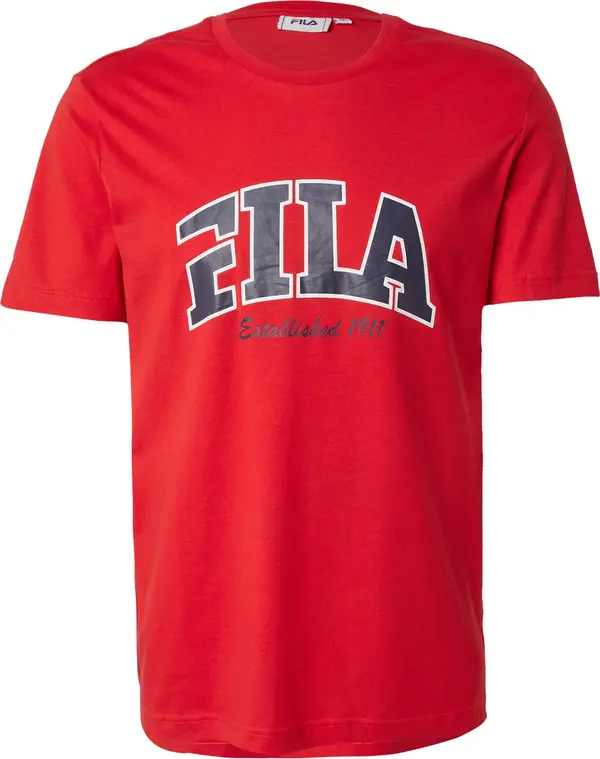 FILA FILA Tehnička sportska majica 'LANAKEN'  crvena / crna / bijela
