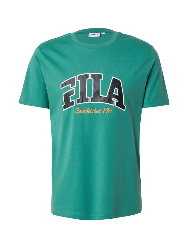 FILA FILA Tehnička sportska majica 'LANAKEN'  žuta / žad / crna / bijela