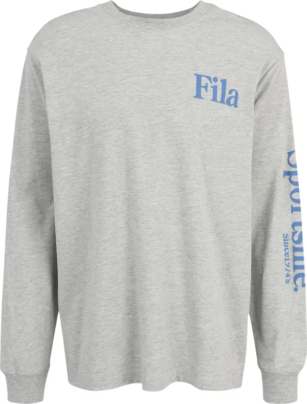 FILA FILA Tehnička sportska majica 'LAON'  golublje plava / siva melange