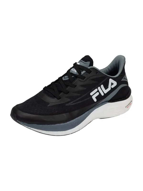 FILA FILA Tenisice za trčanje 'ARGON'  siva / crna / bijela