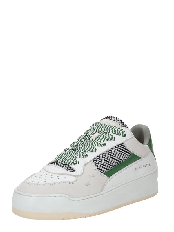 Filling Pieces Filling Pieces Niske tenisice 'Avenue Isla Jade'  svijetlosiva / žad / bijela