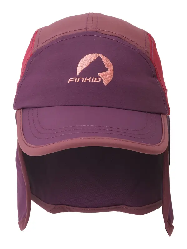 FINKID FINKID Šešir 'LAKKI MOVE'  patlidžan / prljavo roza / bordo