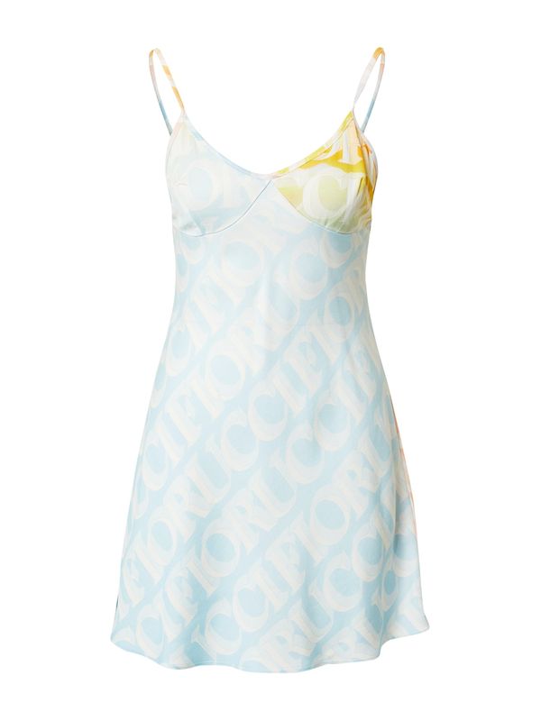 Fiorucci Fiorucci Haljina  svijetloplava / narančasta / bijela