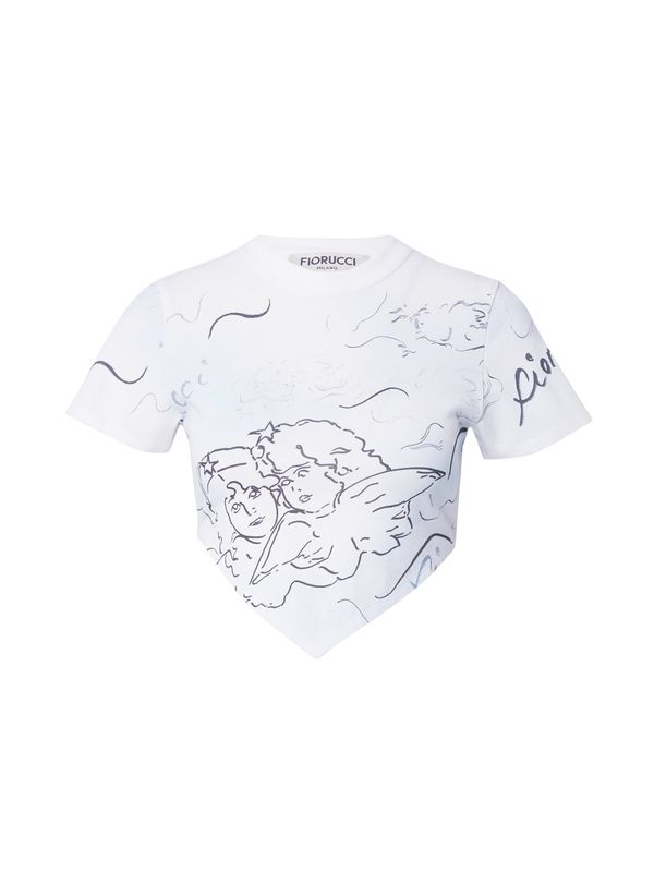 Fiorucci Fiorucci Majica  crna / bijela