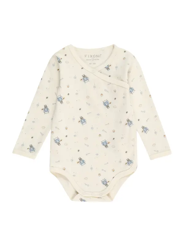 Fixoni Fixoni Dječji bodi  bež / boja pijeska / golublje plava / svijetloplava