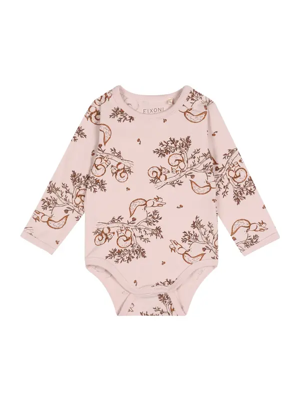 Fixoni Fixoni Dječji bodi  smeđa / lila