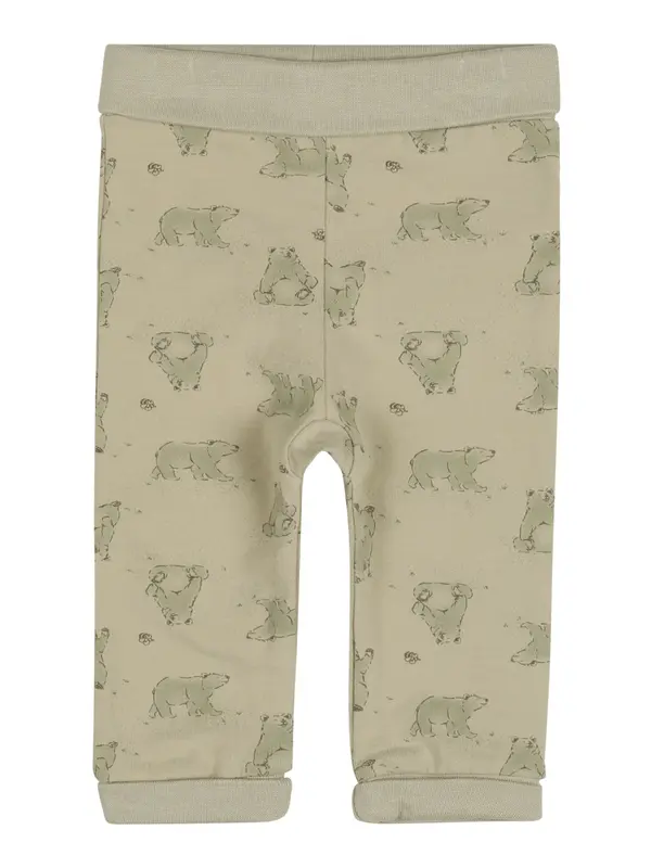 Fixoni Fixoni Hlače  zelena / pastelno zelena