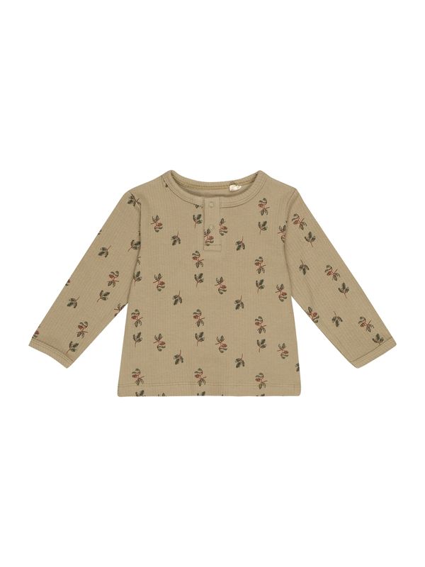 Fixoni Fixoni Majica  kestenjasto smeđa / kaki / tamno zelena