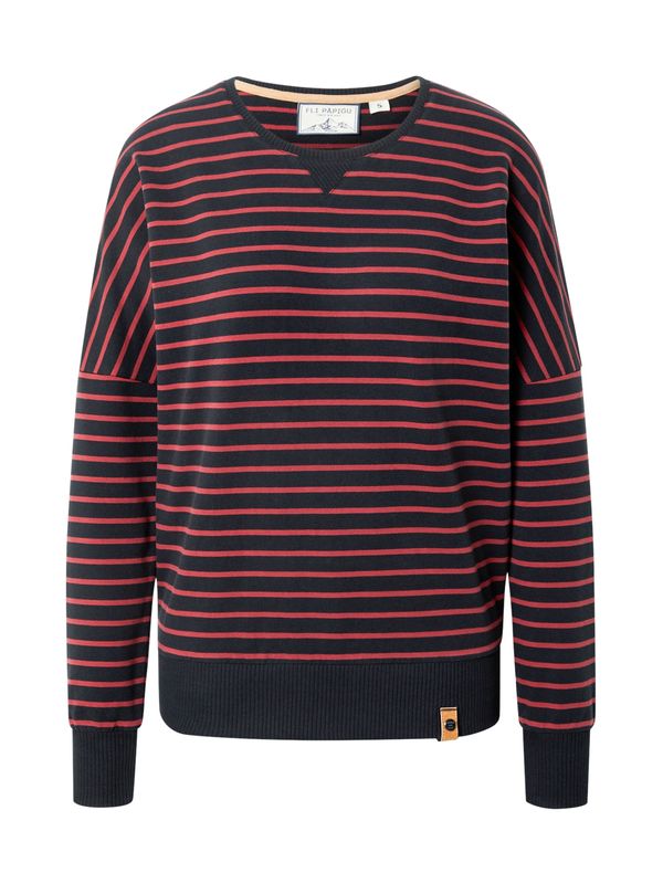 Fli Papigu Fli Papigu Sweater majica 'Der 36'  svijetlo crvena / crna