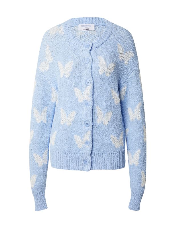 florence by mills exclusive for ABOUT YOU florence by mills exclusive for ABOUT YOU Kardigan 'Meadow Flowers'  svijetloplava / bijela