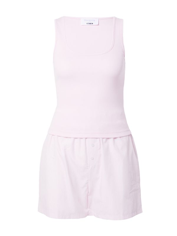 florence by mills exclusive for ABOUT YOU florence by mills exclusive for ABOUT YOU Kratke hlače za spavanje 'Fresh Linen '  pastelno roza