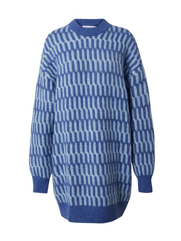 florence by mills exclusive for ABOUT YOU florence by mills exclusive for ABOUT YOU Pletena haljina 'Windy drive'  svijetloplava / ljubičasto plava