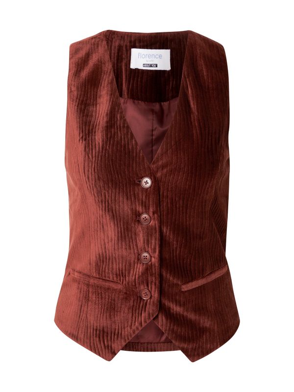 florence by mills exclusive for ABOUT YOU florence by mills exclusive for ABOUT YOU Prsluk od odijela 'Nutmeg'  kestenjasto smeđa