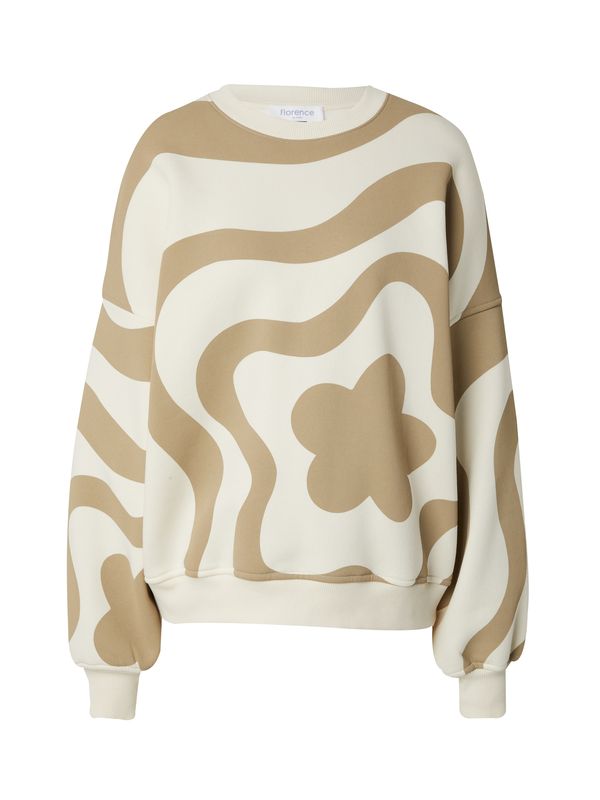 florence by mills exclusive for ABOUT YOU florence by mills exclusive for ABOUT YOU Sweater majica 'June'  boja pijeska / brokat