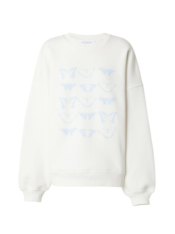 florence by mills exclusive for ABOUT YOU florence by mills exclusive for ABOUT YOU Sweater majica 'June'  svijetloplava / bijela