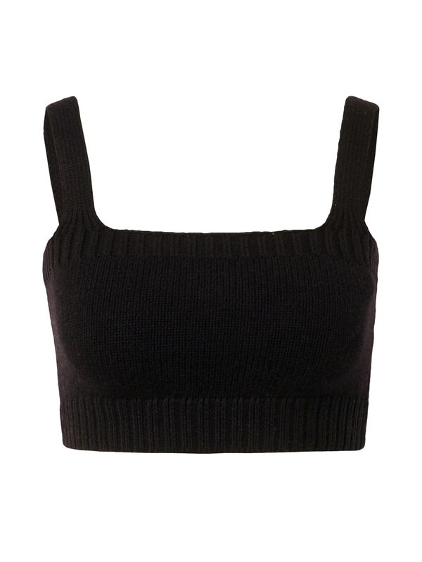 florence by mills exclusive for ABOUT YOU florence by mills exclusive for ABOUT YOU Top s naramenicama 'Spruce Up'  crna