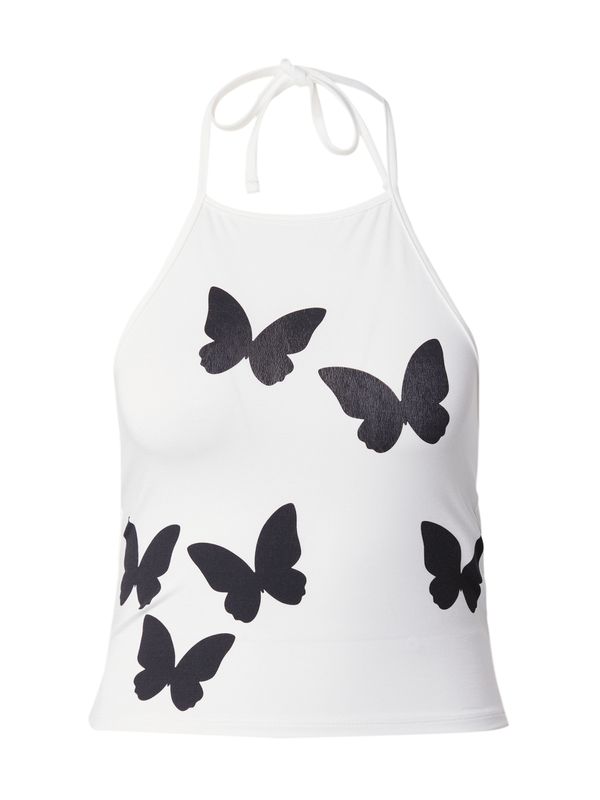 florence by mills exclusive for ABOUT YOU florence by mills exclusive for ABOUT YOU Top 'Sugared Watermelon'  crna / bijela