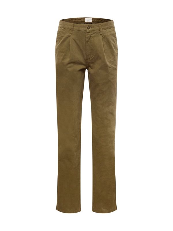 forét forét Hlače s naborima 'BROOK'  maslinasta