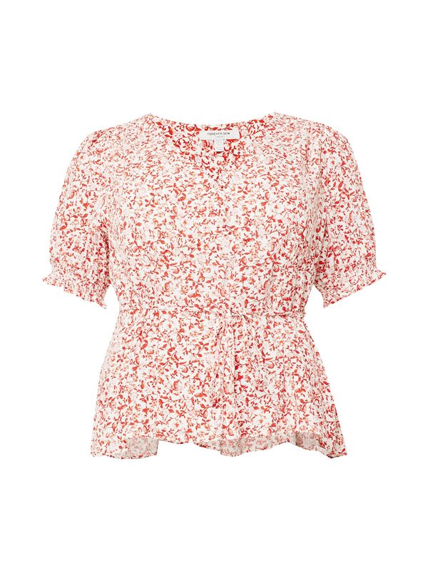 Forever New Curve Forever New Curve Bluza 'Aisha'  narančasta / bijela