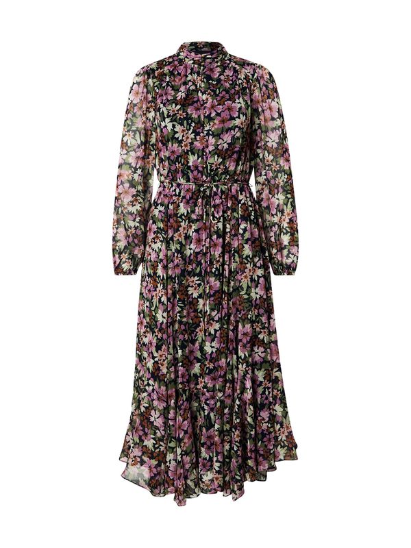 Forever New Forever New Košulja haljina 'Balwyn'  noćno plava / maslinasta / orhideja bijela / hrđavo crvena