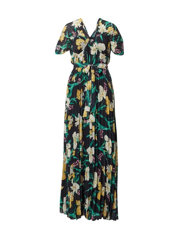 Forever Unique Forever Unique Haljina  žuta / zelena / crna / bijela