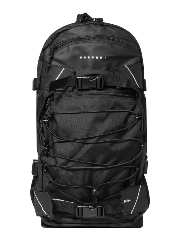 Forvert Forvert Ruksak 'Louis'  crna / bijela
