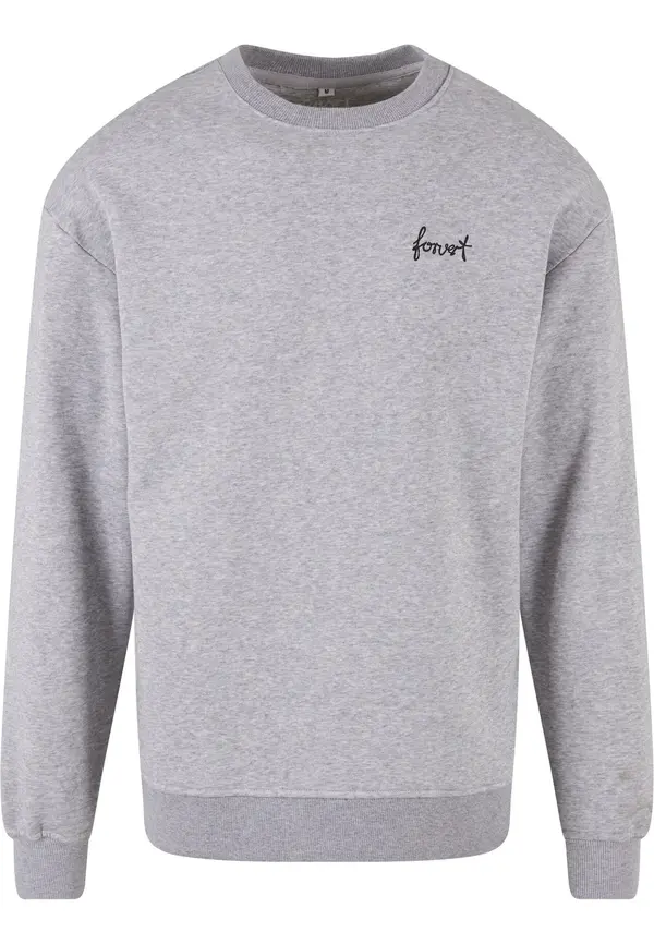 Forvert Forvert Sweater majica 'Crewn. Carlsbad'  siva