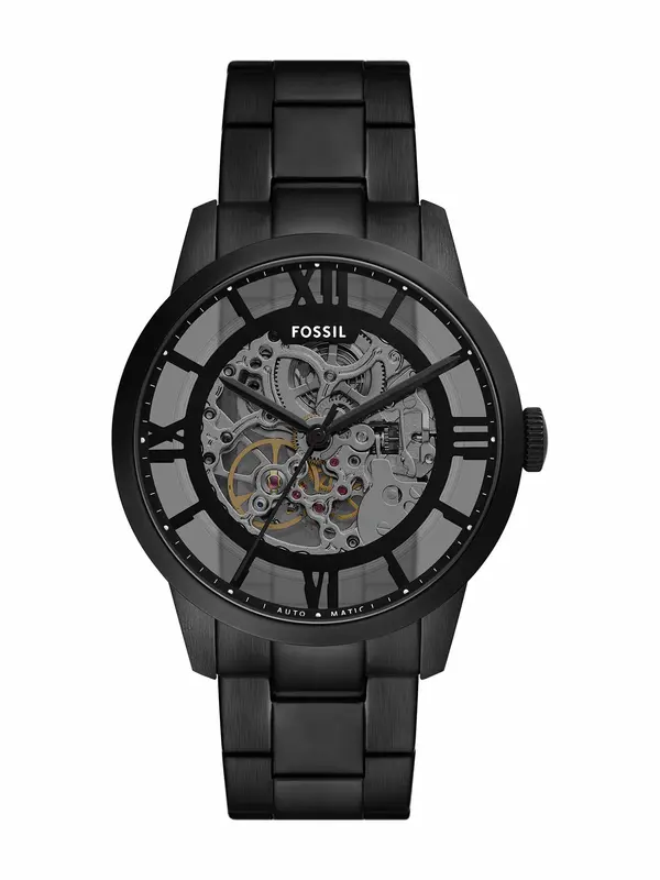 FOSSIL FOSSIL Analogni sat 'TOWNSMAN'  crna