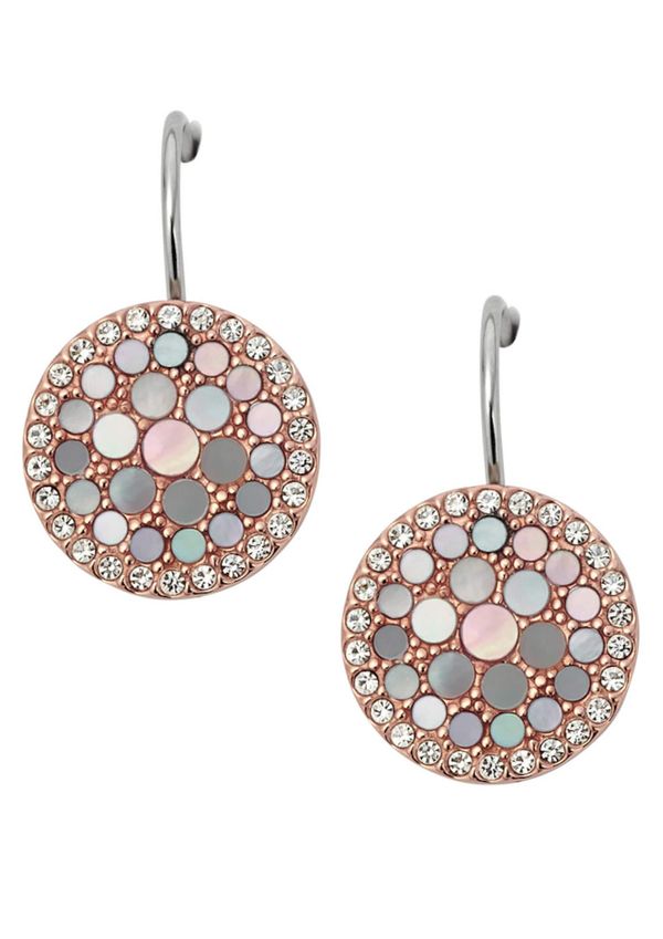 FOSSIL FOSSIL Naušnice  rozo zlatna