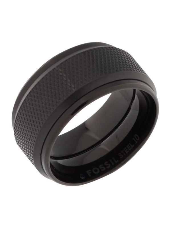 FOSSIL FOSSIL Prsten 'KNOX'  crna